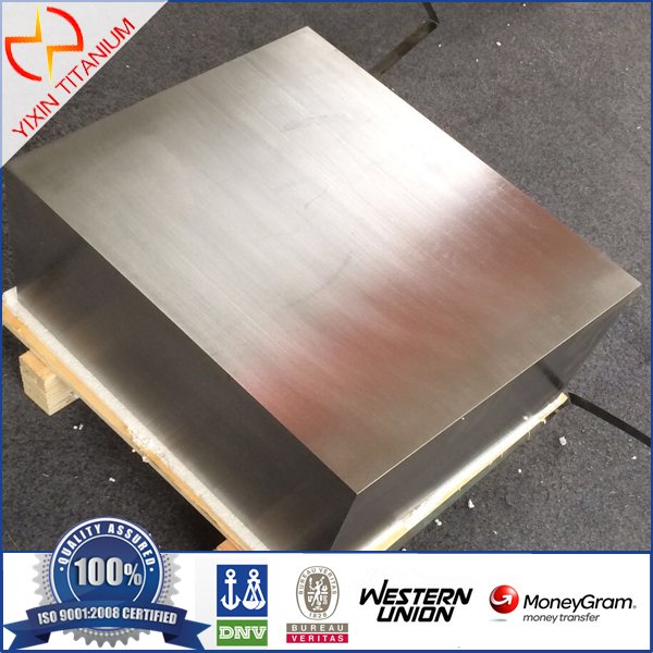 ASTM B381 GR5 Titanium Square Target with Machined Surface