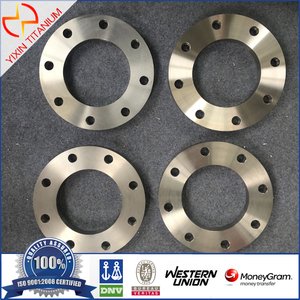 GR2 (Grade2) Titanium Flat Welding Flange (EN 1092-1 ) TYPE01-A 